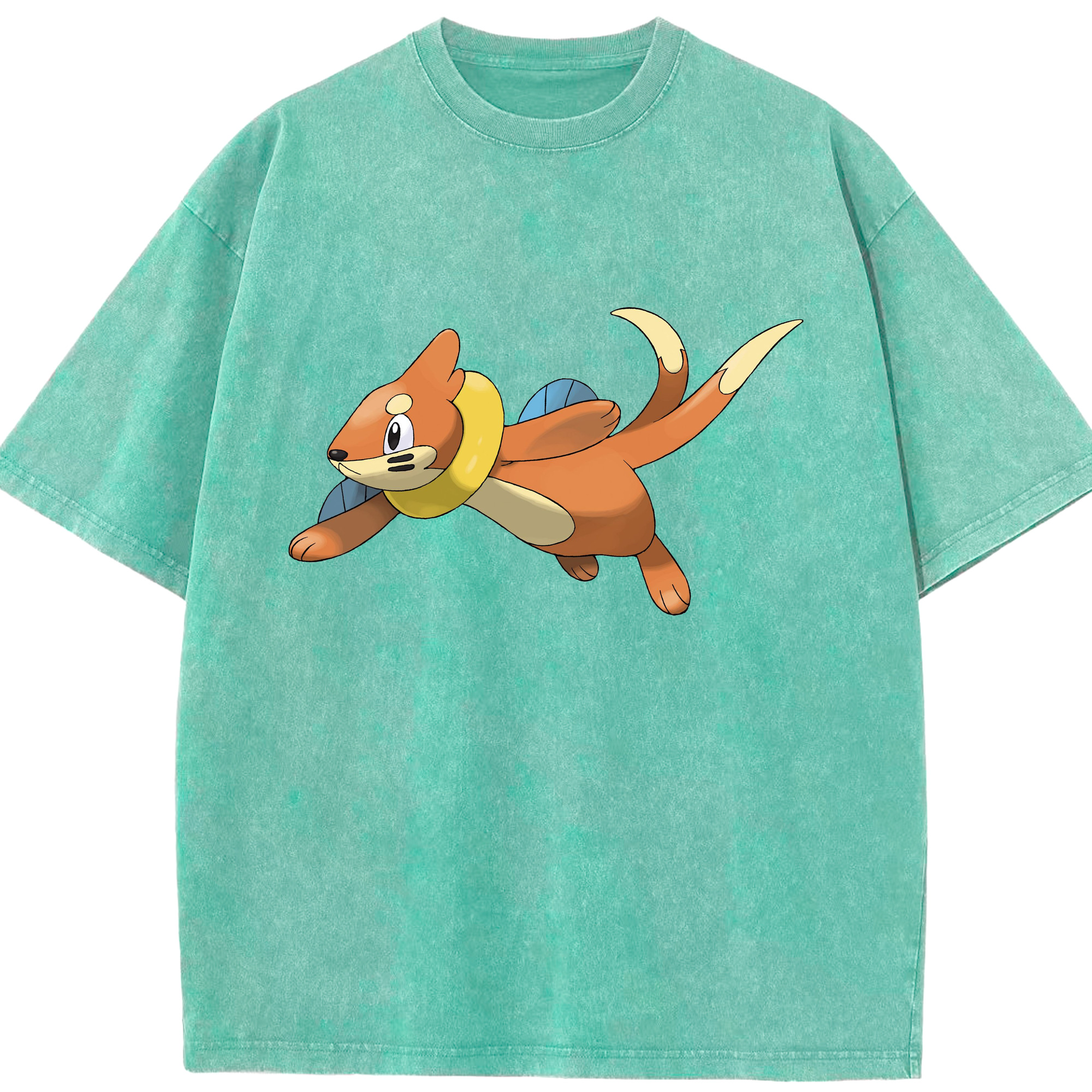（画像用） ポケットモンスター Pokémon 綿100% ヴィンテージ風 半袖Tシャツ（フロントプリント）